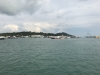 Bass Harbor, Langkawi, where we anhcored, lot's of ferries, very busy
