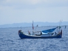 One of the many well maintained fishing boats on passage to Bawen