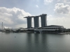 Our first look at the Marina Sands from our hotel, The Fullerton Bay Hotel