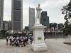 Statue of Stamford Raffle, founded modern Singapore in 1819