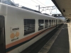 The train we took from Akune to Izumi