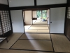 Inside one of the Samurai restored homes in Izumi