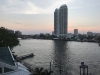 Views of the Chao Phraya River and Bangkok from our balcony
