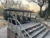 Day 5 am game drive: Nice steps to get into the land cruiser!!