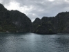 The small cove we anchored in on Coron Island
