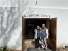 Kathy and Nick at Kanonkop, where we were introduced to Pinotage