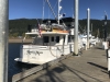 Mystic at the dock in Hoonah