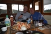 Fresh Dungeness crab dinner.....and good wine....LIG!!!!