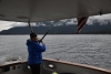 Sharon fishing for halibut