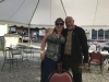 Craig and a local Viking in a beer tent!!!