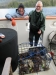 Craig & John with a trap full of crabs.....happy guys:))))