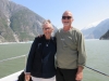 John and Kathy at south Sawyer Glacier in Tracy Arm