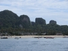 View of Phi Phi Don from our anhcorage