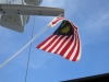 Raising the Malaysian flag......good to be back!!!!