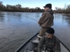 David catching a nice Rainbow trout on the upper Sacramento river!!
