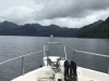 Heading to our anchorage in Hoggs Bay