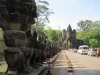 Our first view of the gate to the Bayon Temple at Angkor Thom
