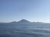 Mt Edgecumbe and the Cape outside Sitka Sound.....20nm to go