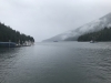 Mystic rafted to Koinonia on the public docks in Baranof Warm Springs
