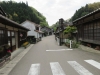 Views of the town of Omori.....many merchant and samurai residences side by side...very unusual!