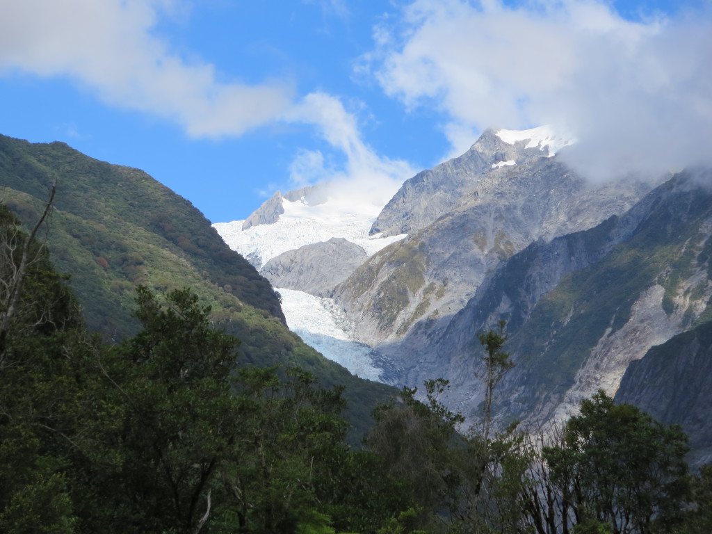 Fox Glacier - we hiked the lower tongue