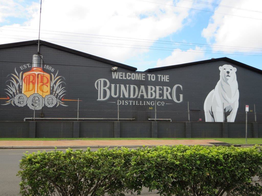 Bundaberg Rum distillery. The polar bear is just a marketing icon....trying to convince rum is good on a cold day:))))