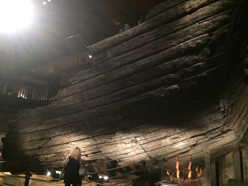 Recovered hull of the sunken Batavia.....look at those massive timbers......built in the early 1600's!!