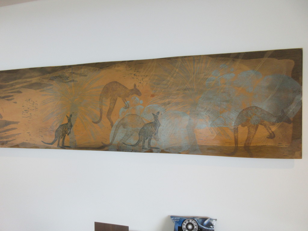 Some of the art in our room
